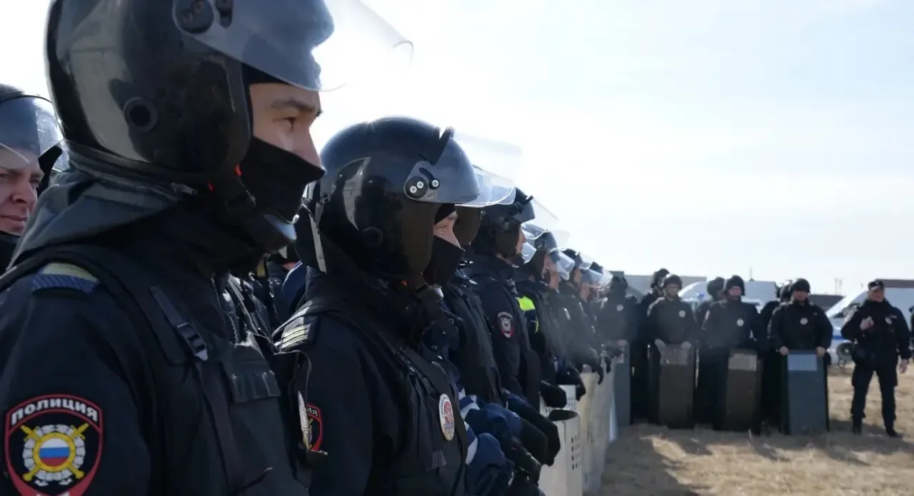 В Черногорске завершились учения сотрудников МВД по Республике Хакасия и взаимодействующих сил  Сего