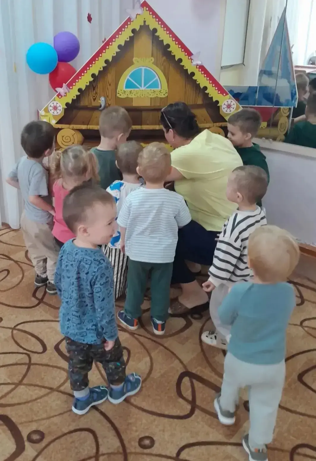 Сегодня на музыкальном занятии