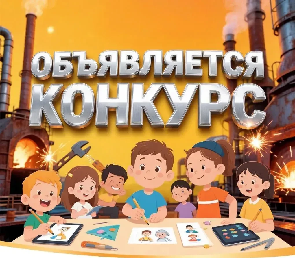 Объявляется районный конкурс мультипликационных роликов «Профессия металлург»!