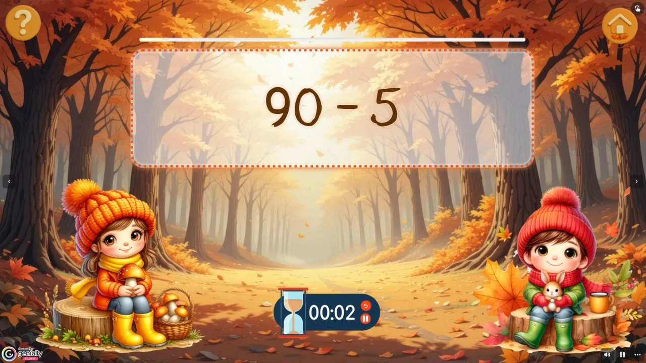 Осенний устный счёт 🍁
