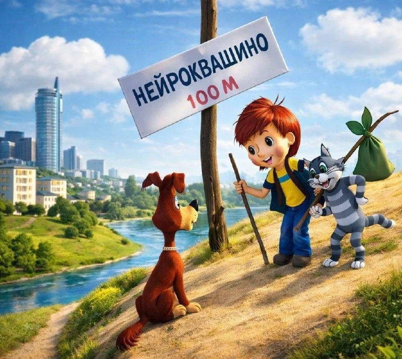 😳 «Союзмультфильм» будет выпускать мультики, созданные с помощью ИИ