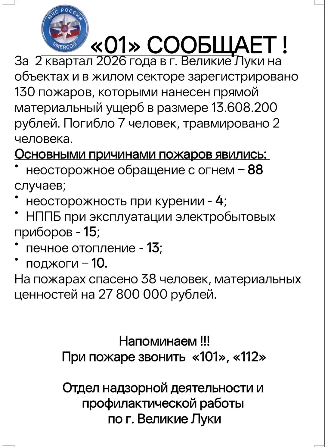 Медиа публикации
