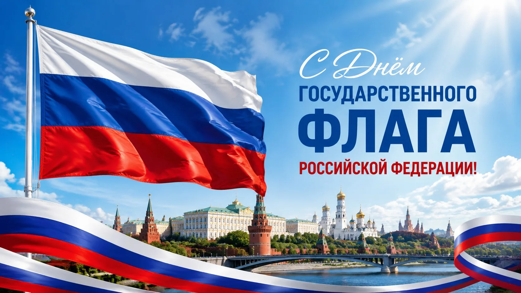 🇷🇺 С Днём Государственного флага Российской Федерации!