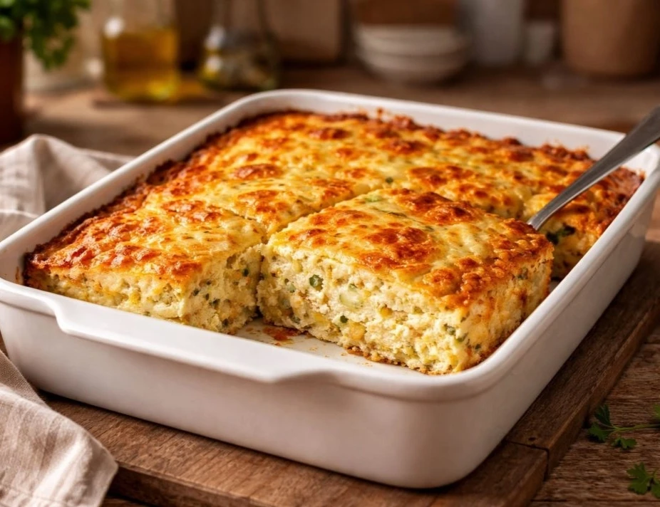 ЗАПЕКАНКА С КУРИЦЕЙ И ТВОРОГОМ