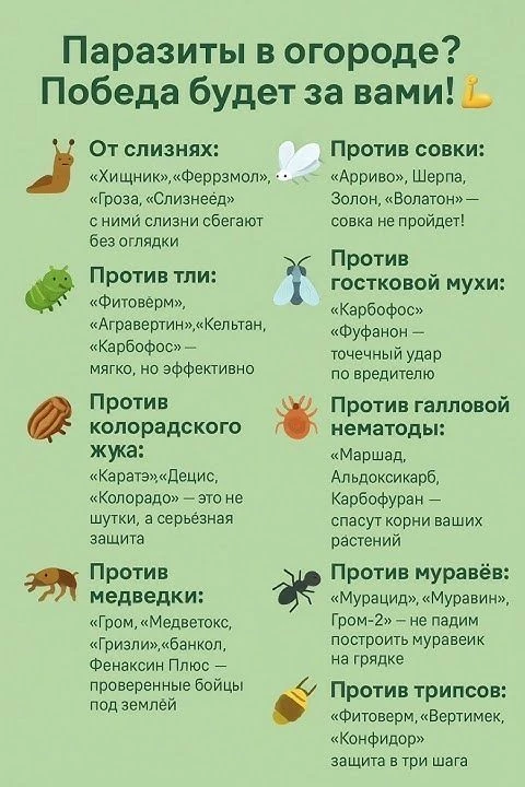 Паразиты в огороде?