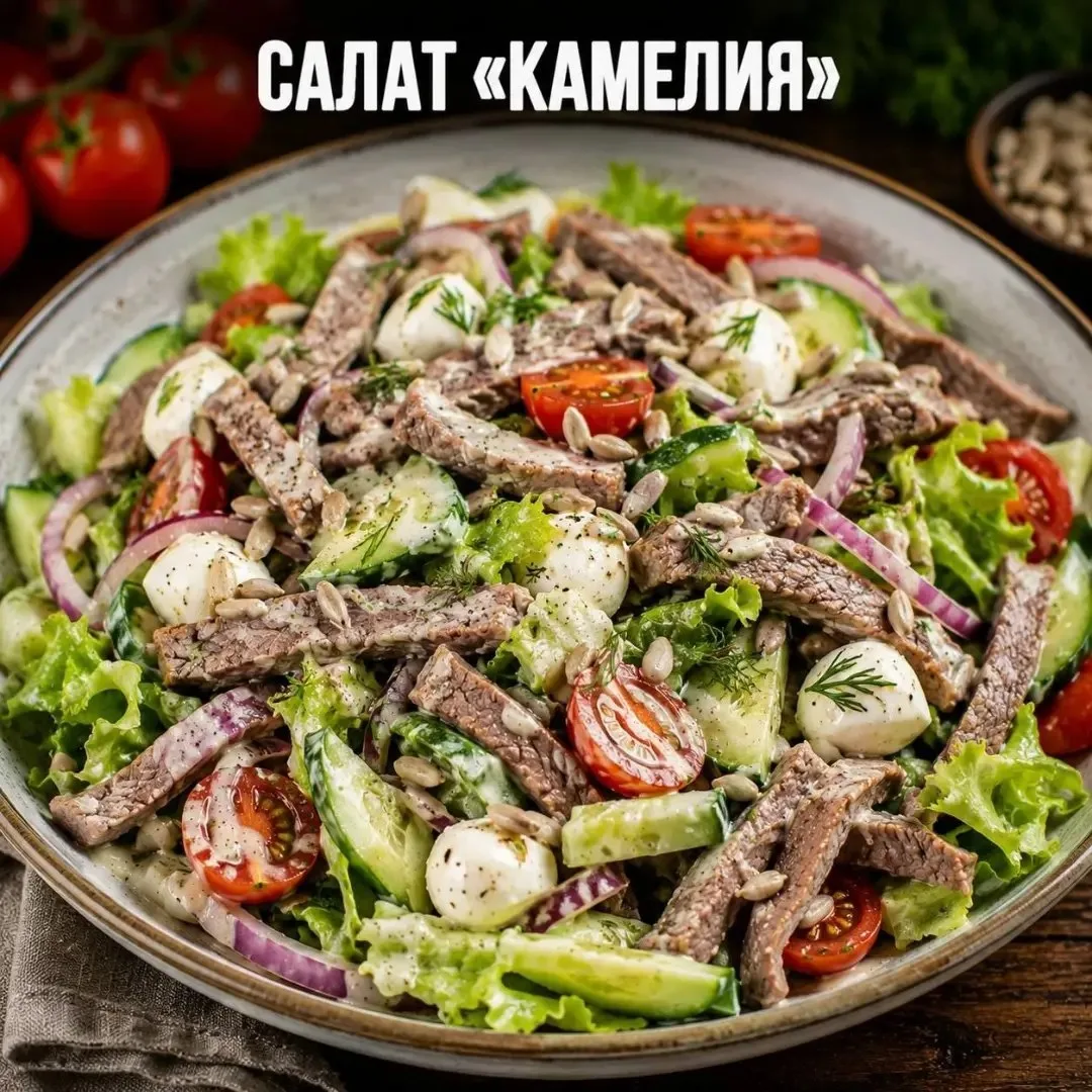 🥗 САЛАТ «КАМЕЛИЯ»