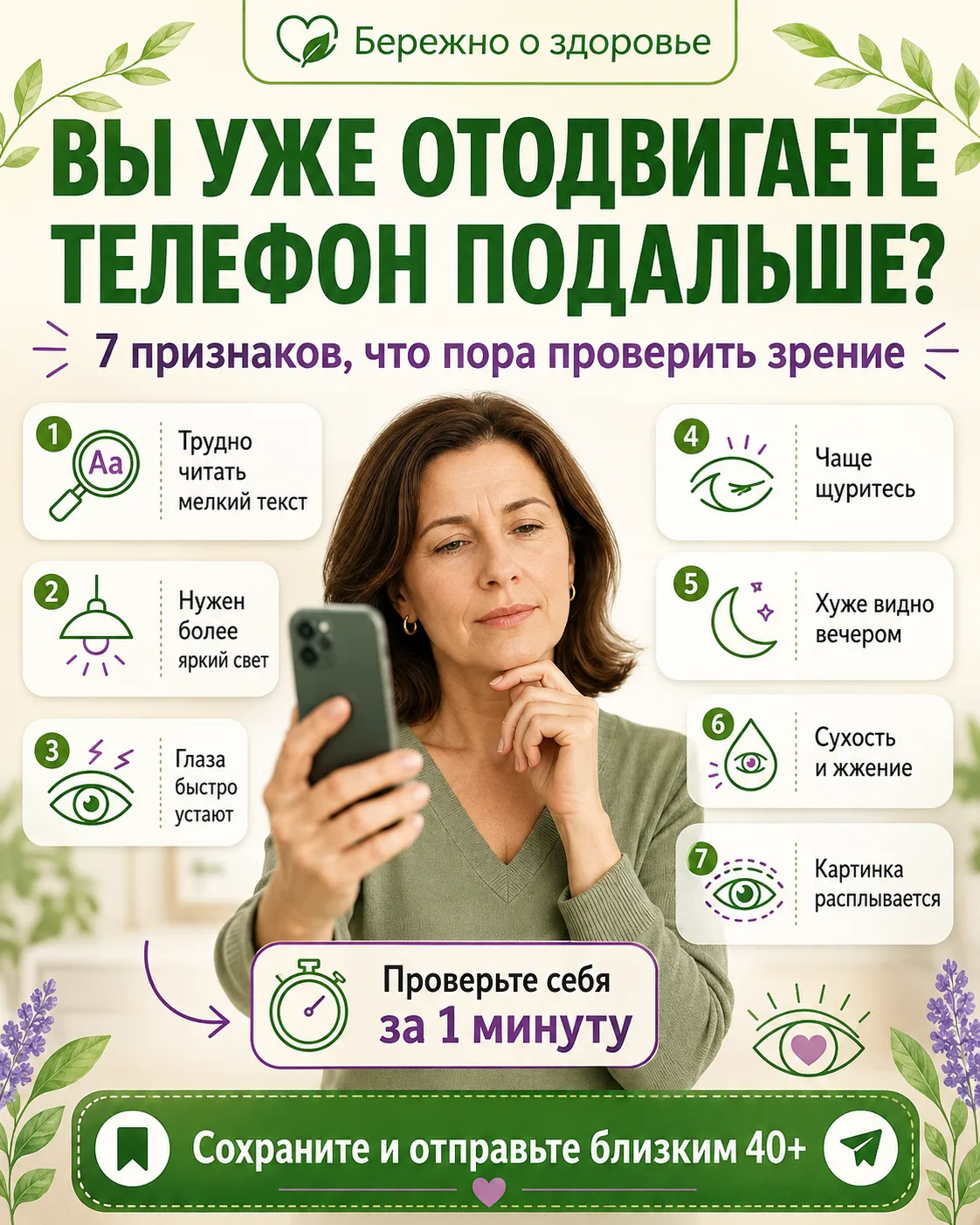 👀 ВЫ УЖЕ ОТОДВИГАЕТЕ ТЕЛЕФОН ПОДАЛЬШЕ?