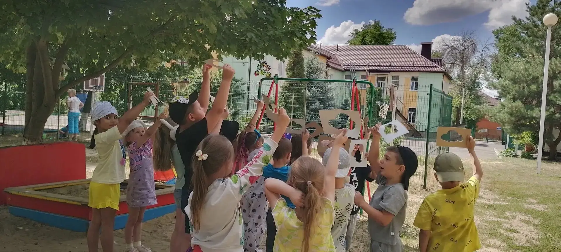 🎉 День наблюдения за облаками ☁️в нашем детском саду! 🎉