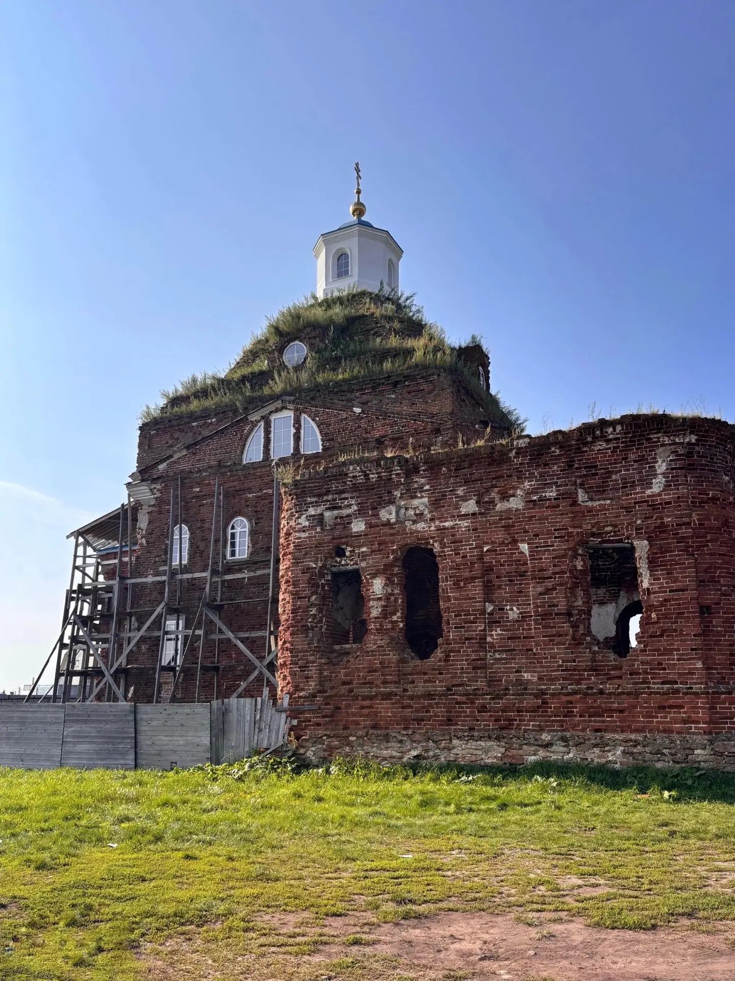 Тихвинская церковь в селе Рыбниковское ⛪️
