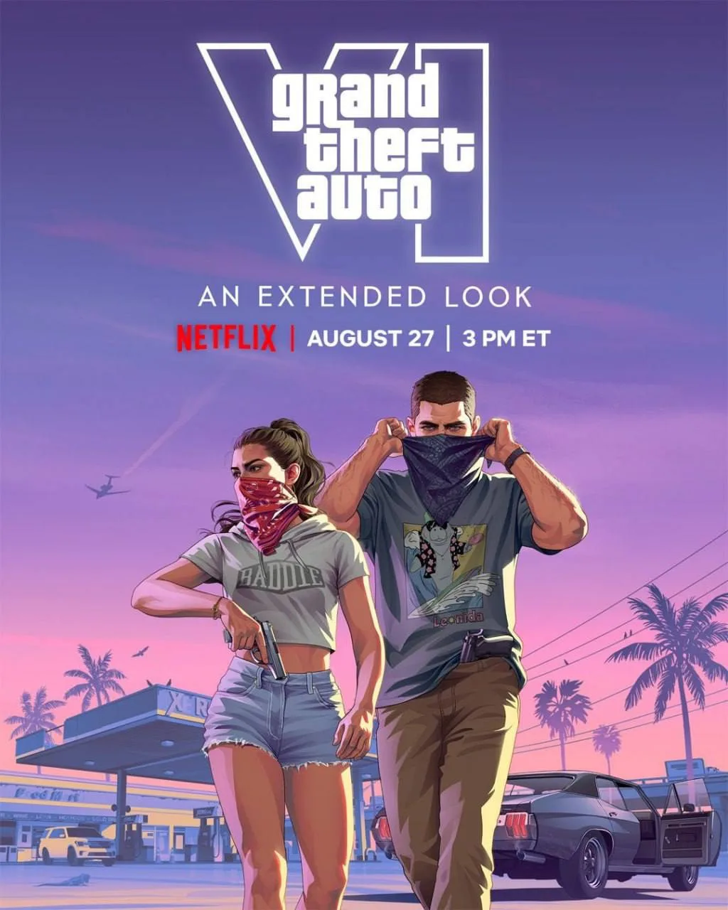 ⚡️⚡️⚡️Стартовала официальная презентация GTA VI от NETFLIX и Rockstar.