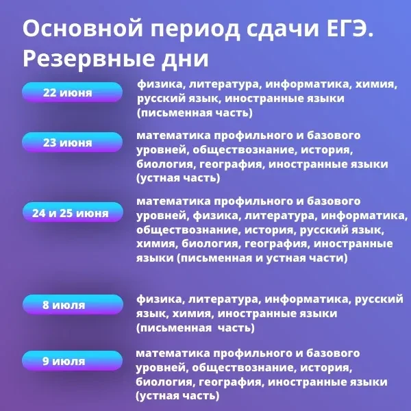 Собрали для вас полное расписание ОГЭ и ЕГЭ на этот год 🗓  Желаем ребятам продуктивной подготовки к 