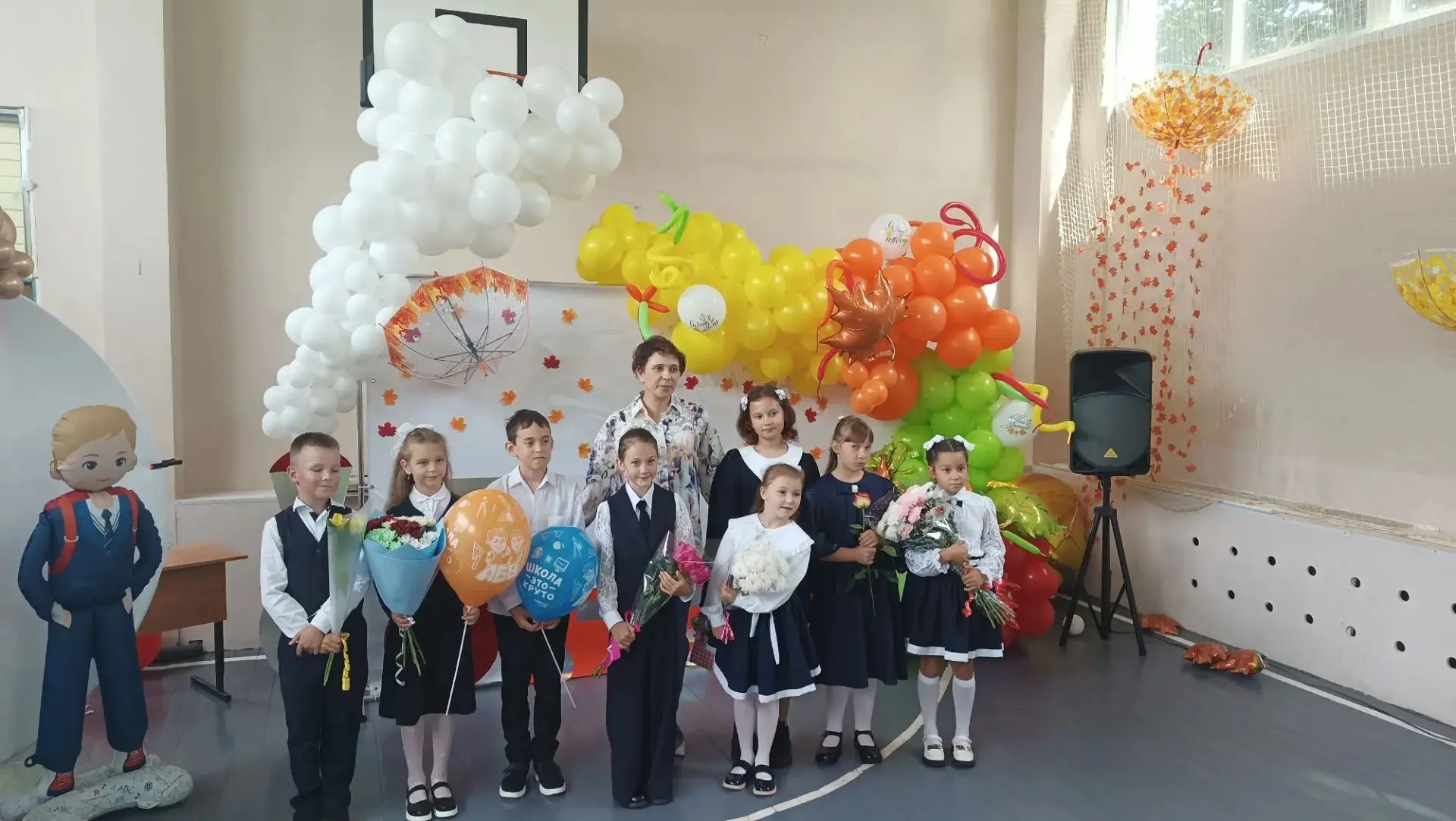 🍁 1 сентября: когда школа создается руками тех, кто её любит