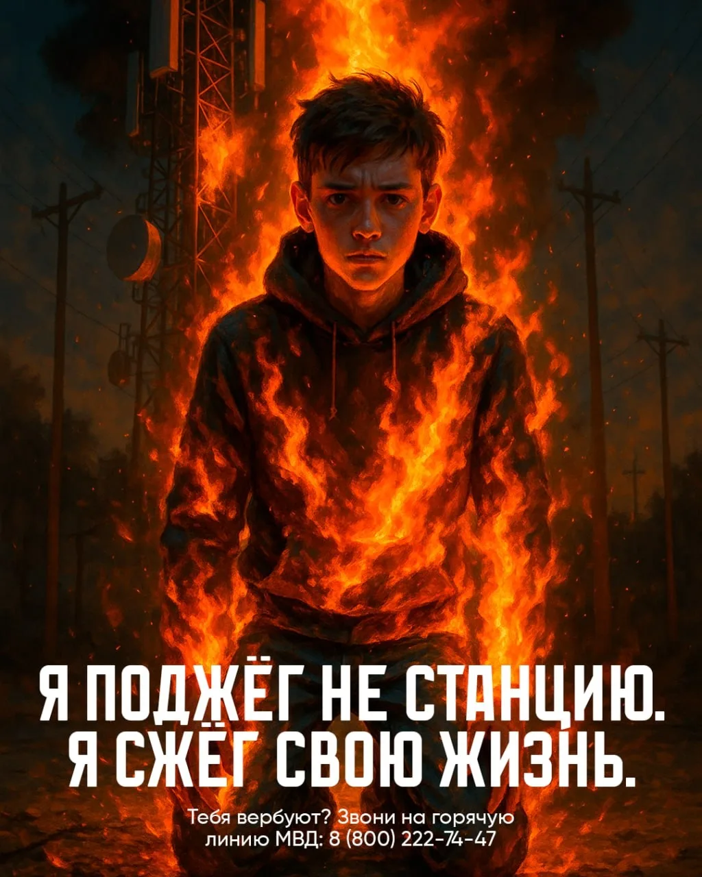 🔸Я поджег не станцию. Я сжег свою жизнь 🔸