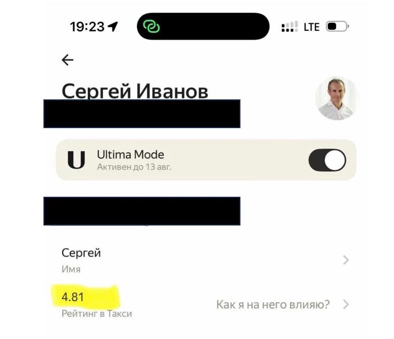 ЛИЧНЫЙ РЕЙТИНГ В ЧАС НОЧИ

Мне очень нравится «Яндекс Такси». Регулярно пользуюсь и в будни, и в вых