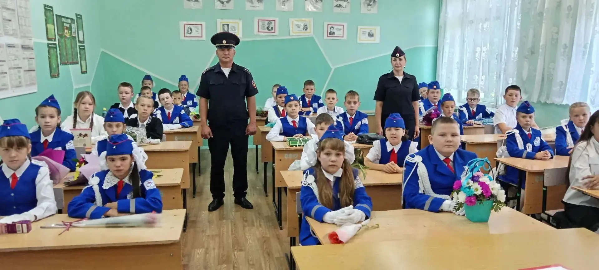 В Краснокаменске открылся профильный класс юных инспекторов движения
