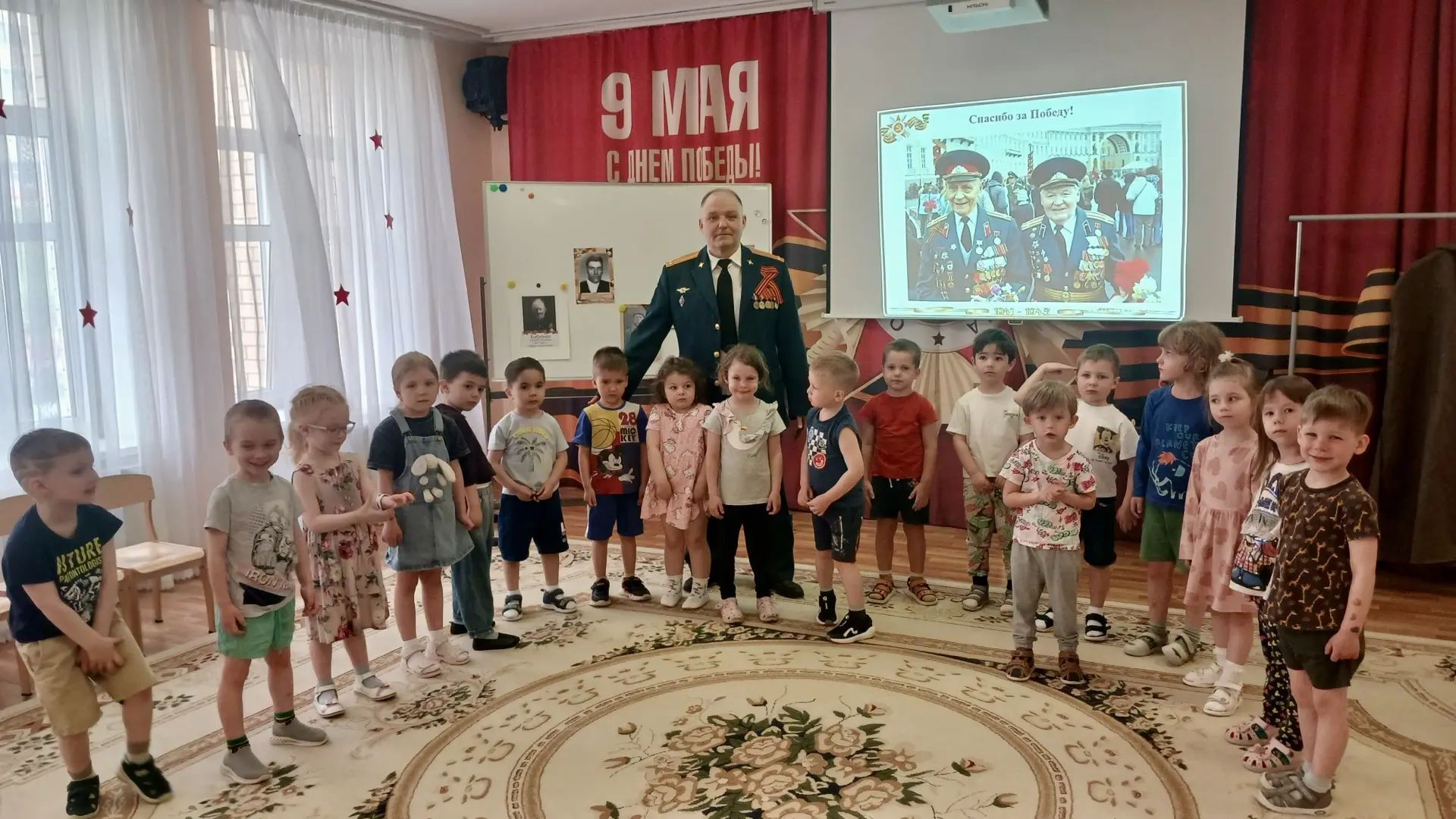 🕊 Наследники Победы: как в наших дошкольных группах отметили 9 Мая  🎗️ В преддверии 81-й годовщины В