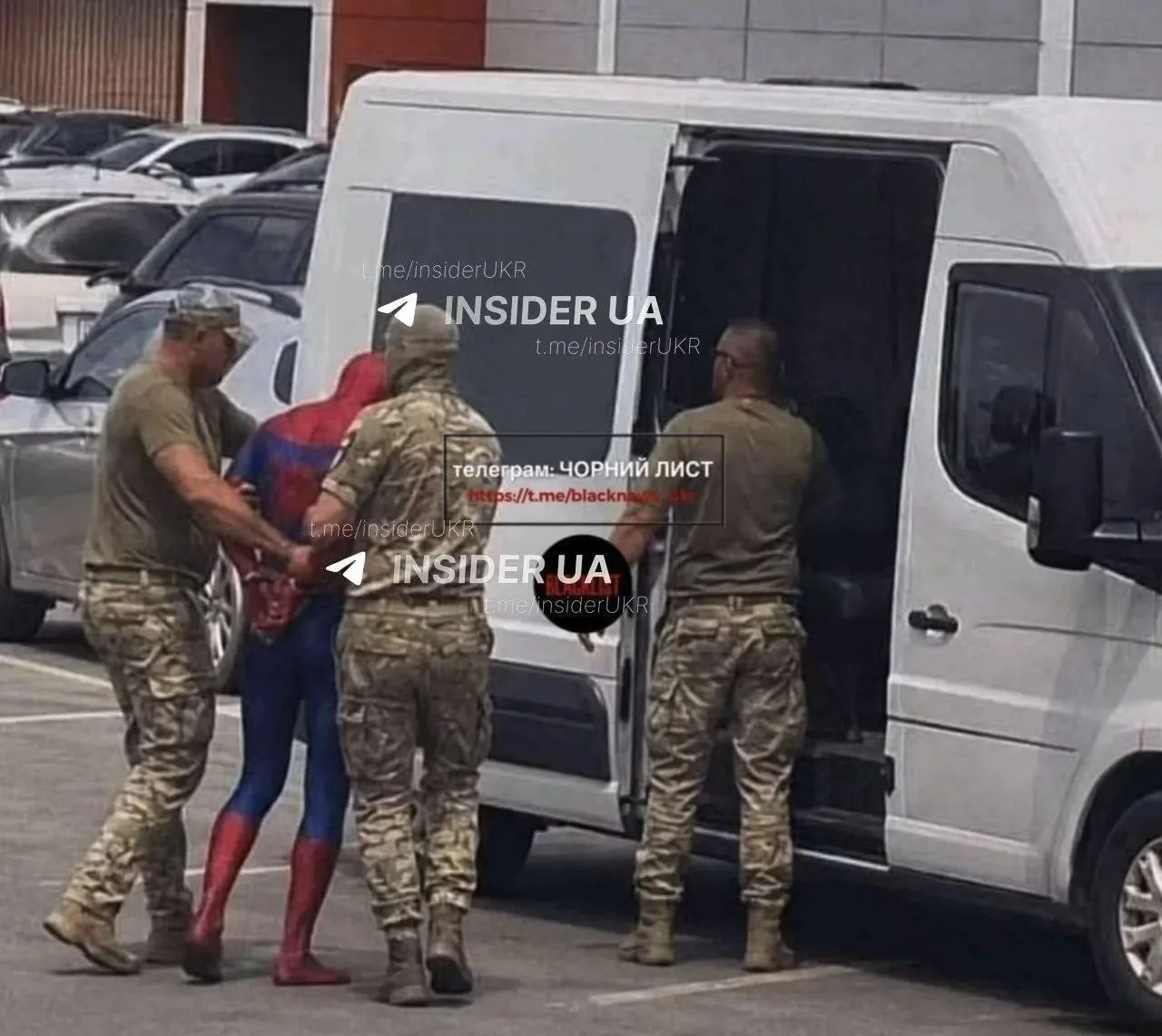 ⚡️ТЦК бусифицировали человека-паука