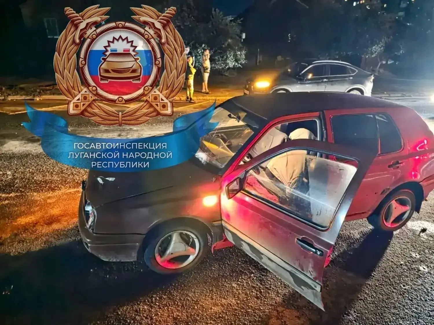 🤯 Вчера вечером в Луганске дед на «Гольфе» насмерть сбил 55-летнюю женщину