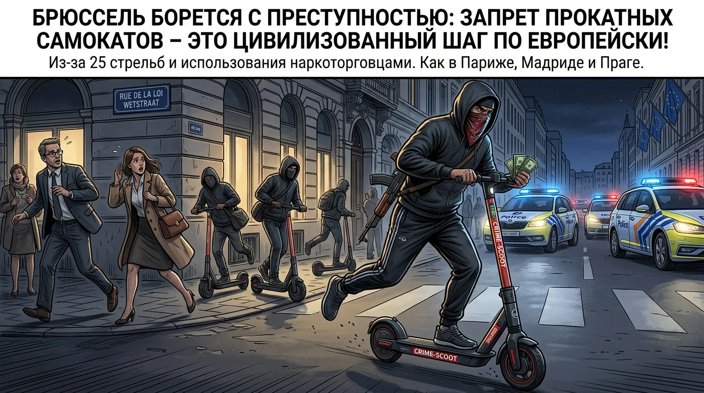 В БРЮССЕЛЕ ВСЁ СПОКОЙНО

В столице Бельгии и всего Евросоюза приняли решение запретить с 2027 года и