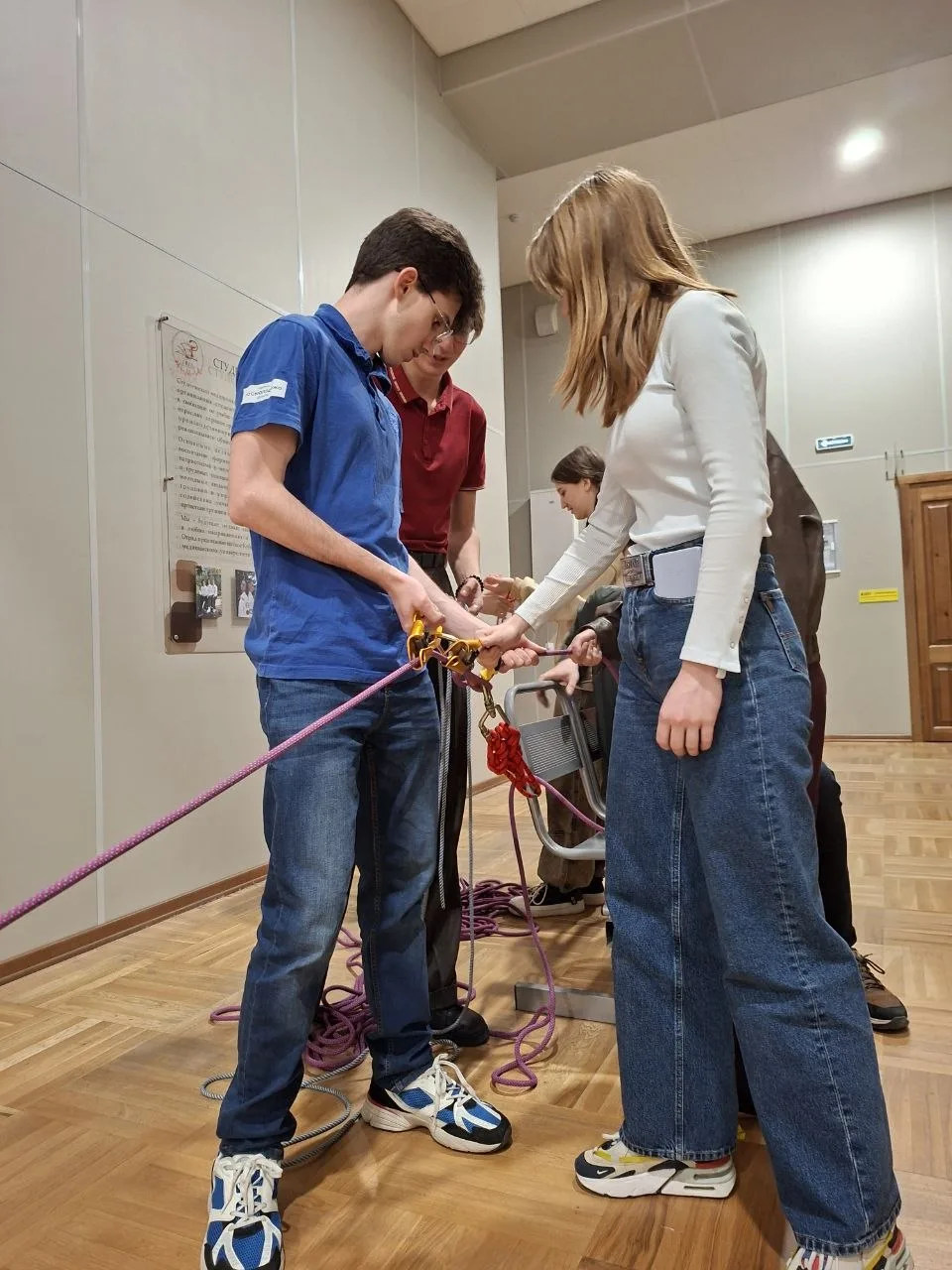 🧗‍♂2.04.26 состоялось занятие Студенческого спасательного отряда Кубанского государств...