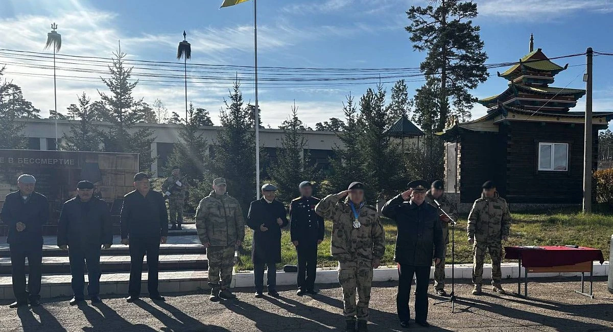 В Бурятии наградили лучших бойцов ОМОН «Кречет» Росгвардии
