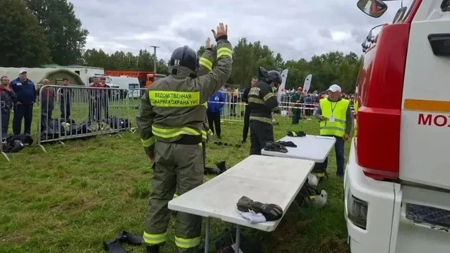 🚒 В Можайске прошёл чемпионат по гражданской обороне