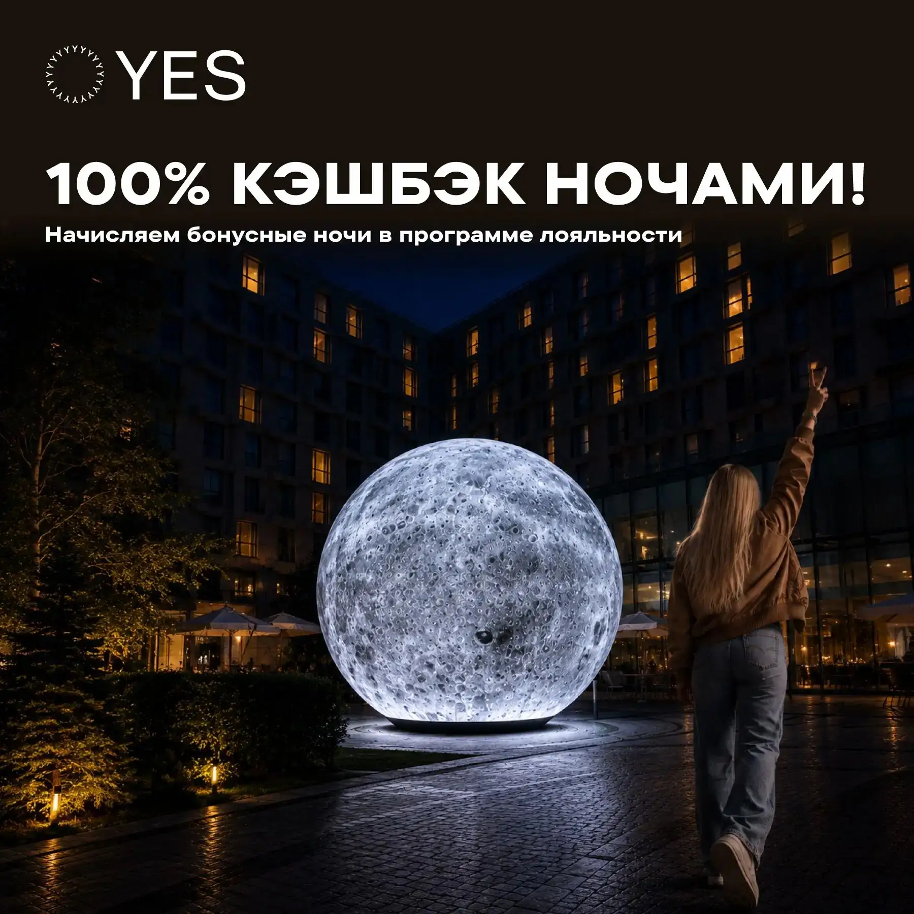 🌙 Удваиваем ваши ночи в YES! Возвращение любимой акции для участников программы лояльн...