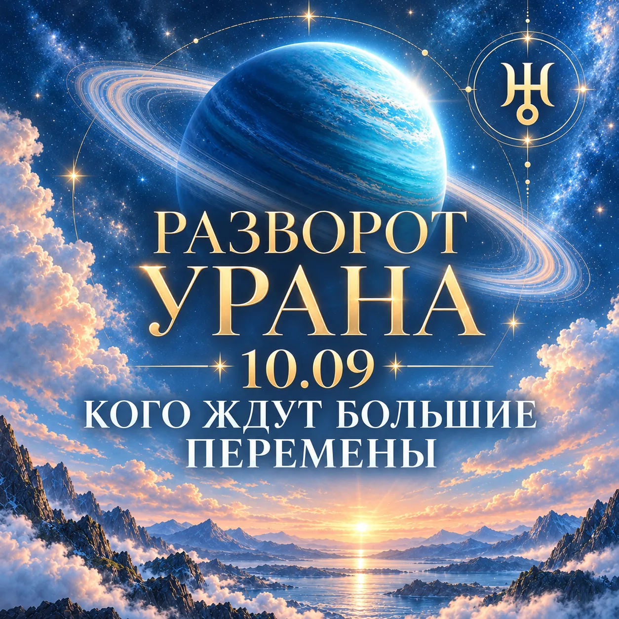 РАЗВОРОТ УРАНА 10.09 : КОГО ЖДУТ БОЛЬШИЕ ПЕРЕМЕНЫ