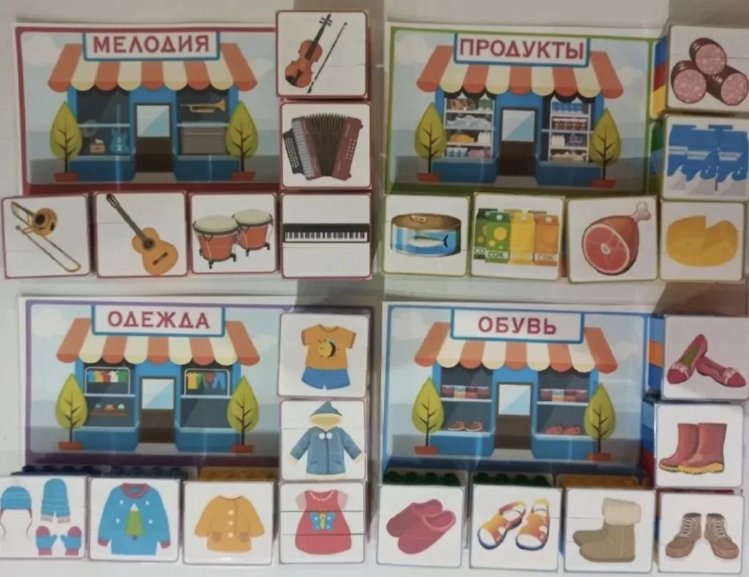Экономическая игра-лото «Магазин»