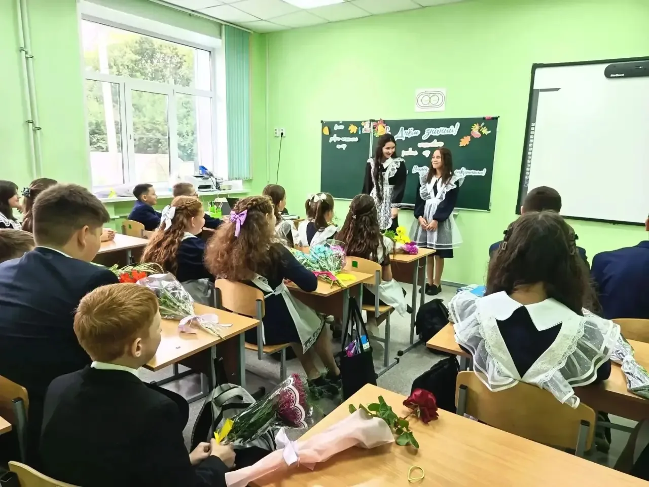 Первый урок в учебном году