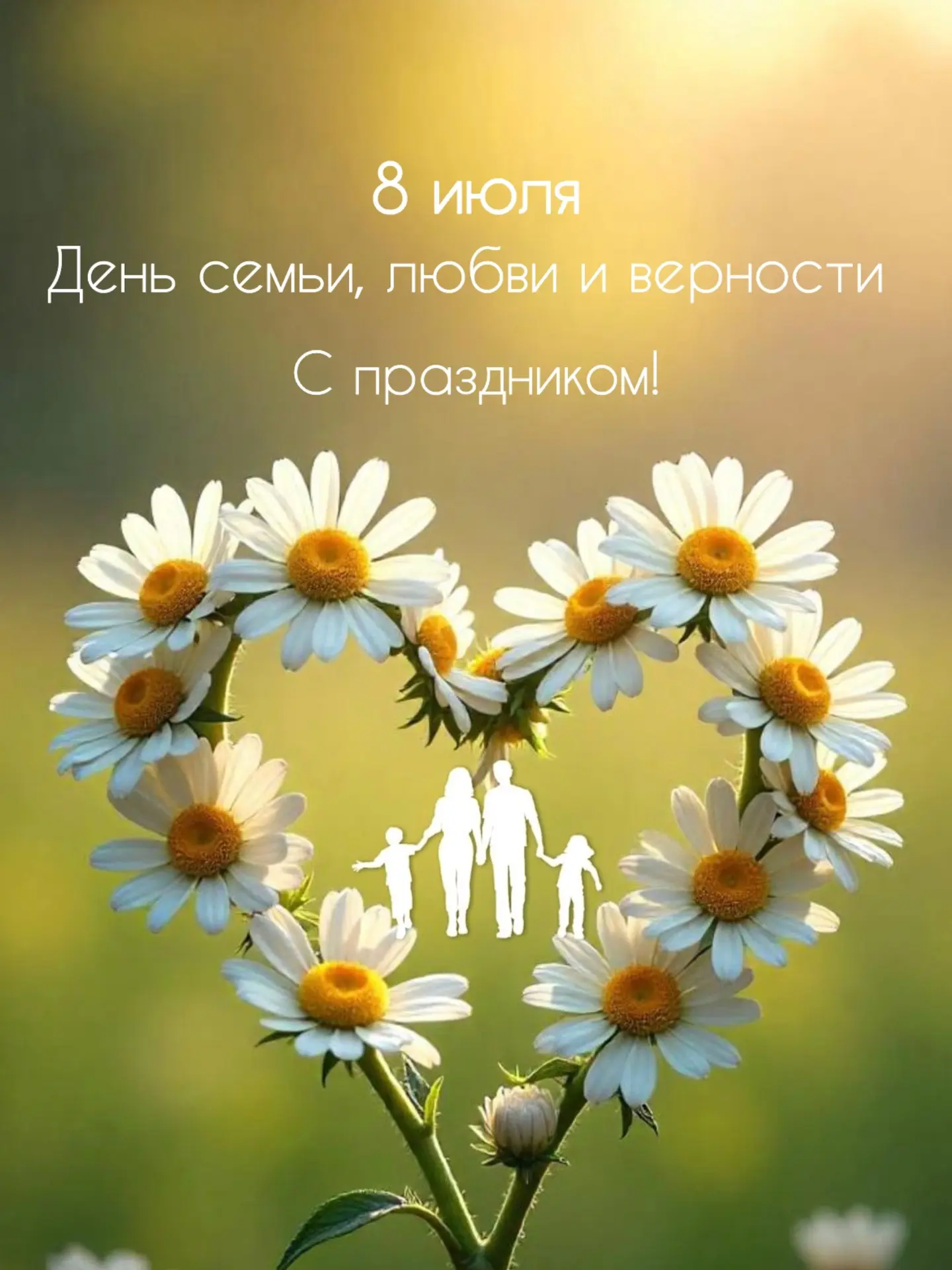 8 июля мы отмечаем один из самых тёплых и душевных праздников — День семьи, любви и вер...