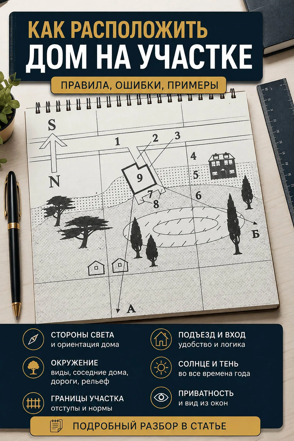 Полезная статья тем, кто собирается строить дом.