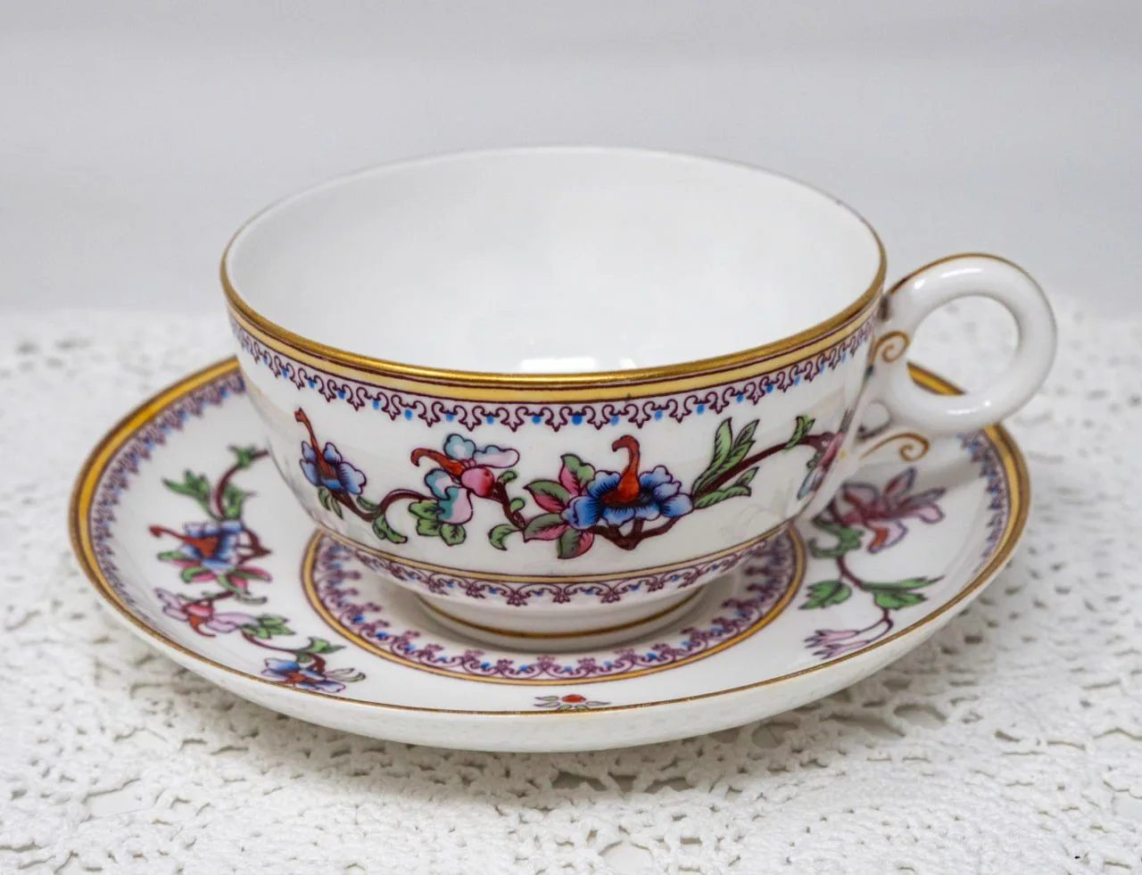 ▶️ Чайная пара Royal Worcester, Англия