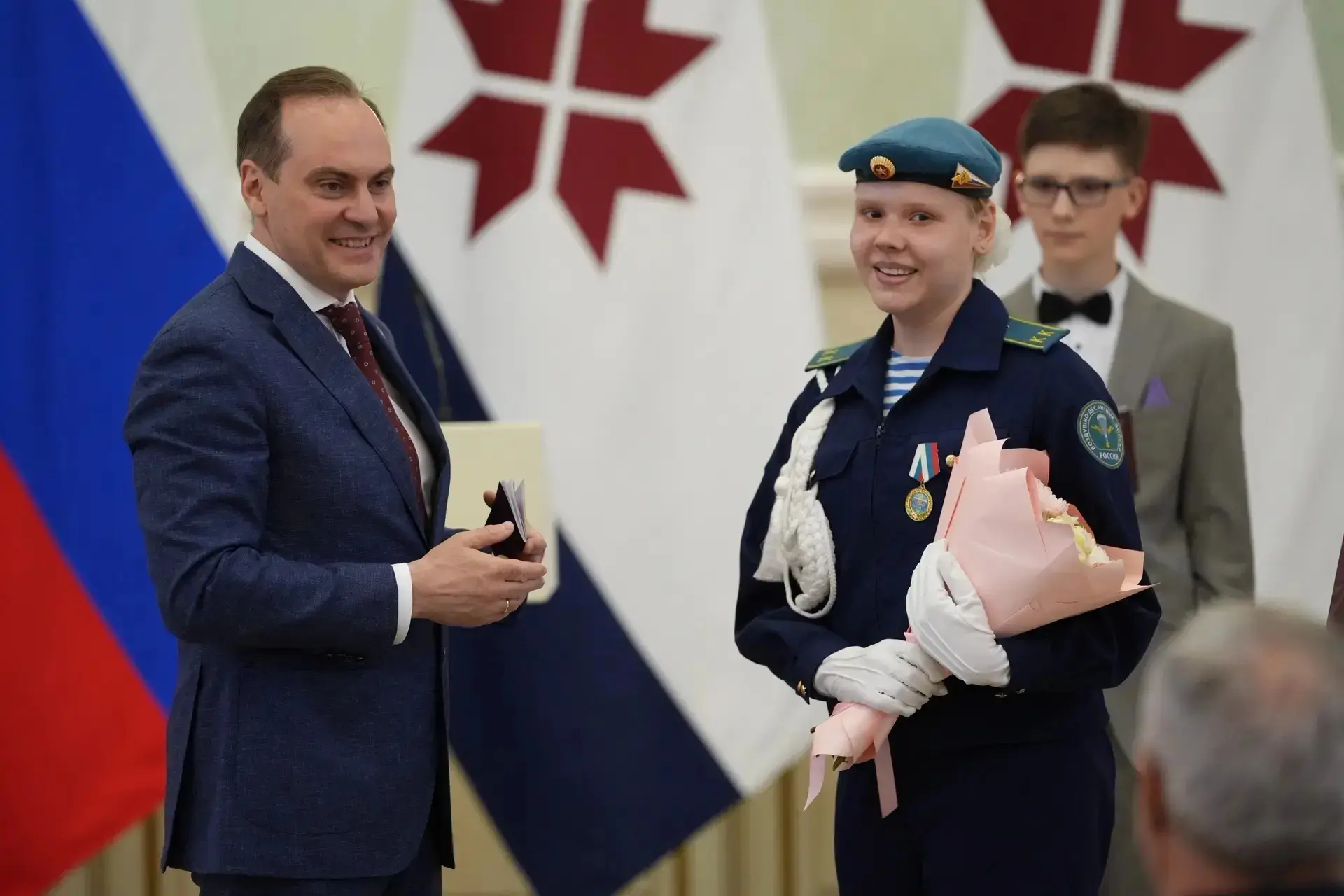 Важное событие в жизни нашего лицея! 🇷🇺

Сегодня для ученицы нашего лицея Фадеевой М. наступил осо