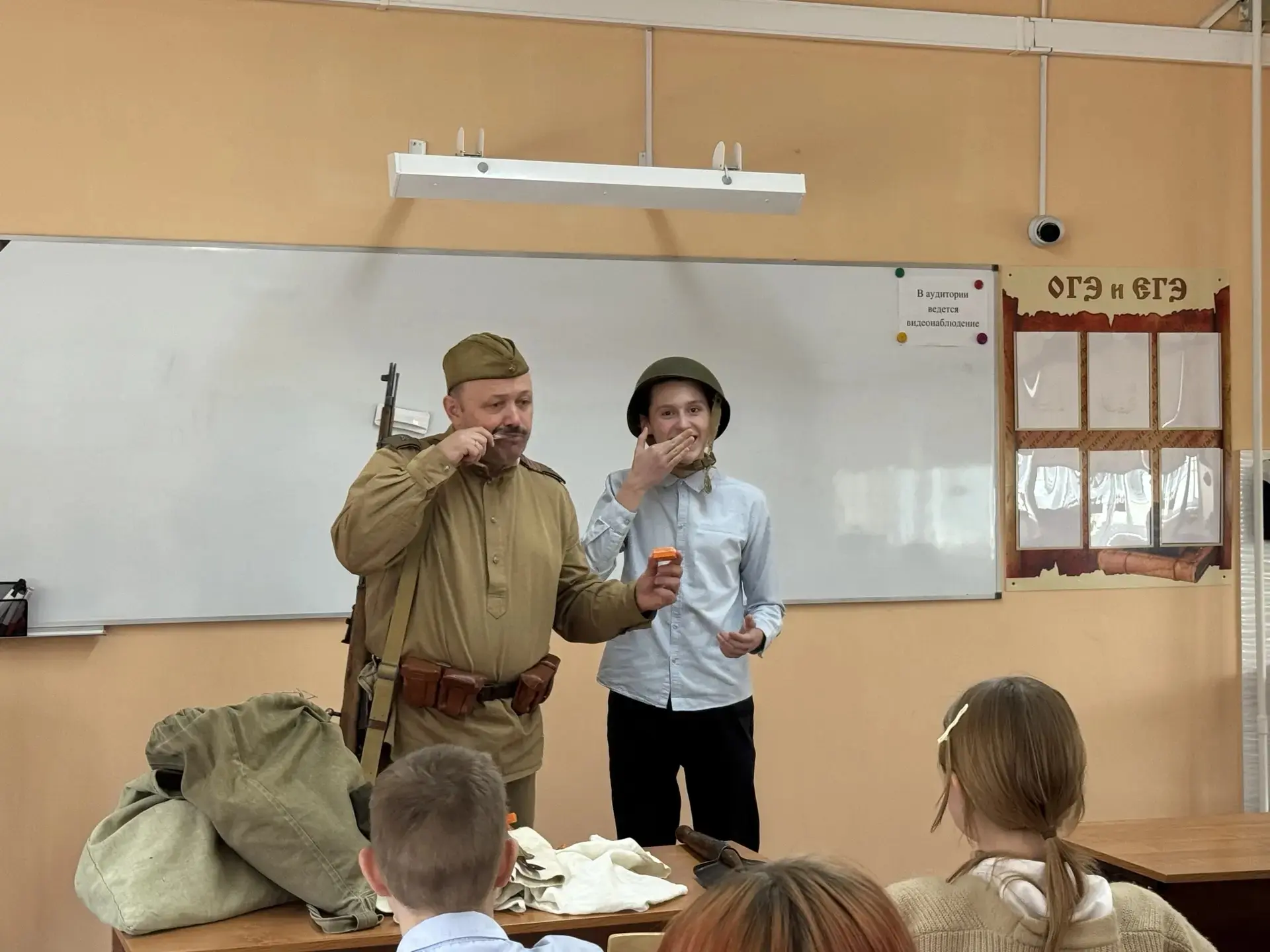🎗Накануне Дня Победы в нашей школе прошли патриотические занятия, интересные встречи. Так, обучающие