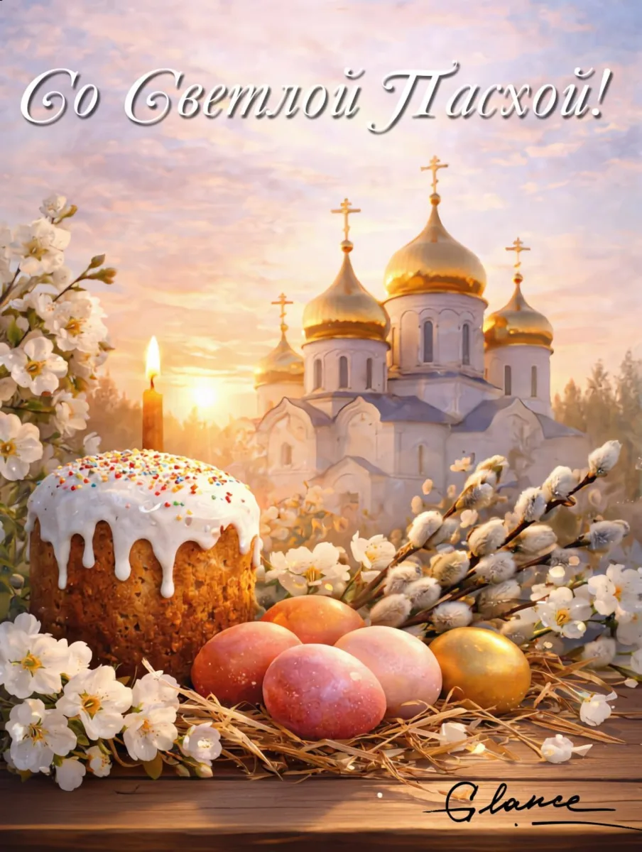 Поздравляем со светлым праздником Пасхи! 🙏🕊️