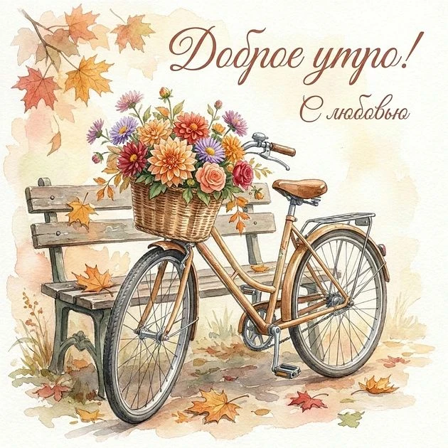 Доброе утро, дорогие мои! И снова пятница. И дождичка нет. И настроение на подъёме! Уин...