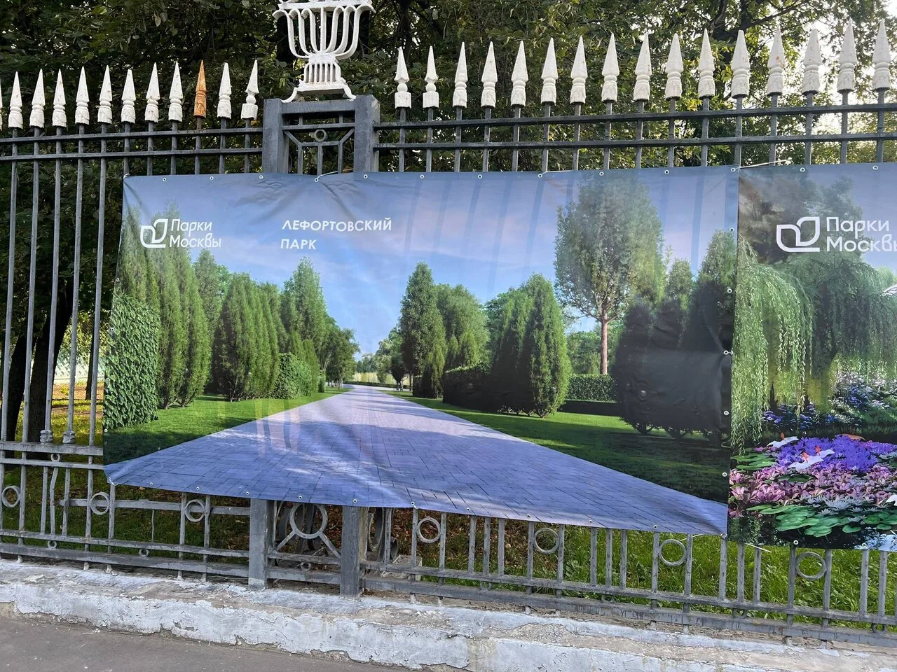 Сосед Сергей поделился кадрами из Лефортовского парка 👀
