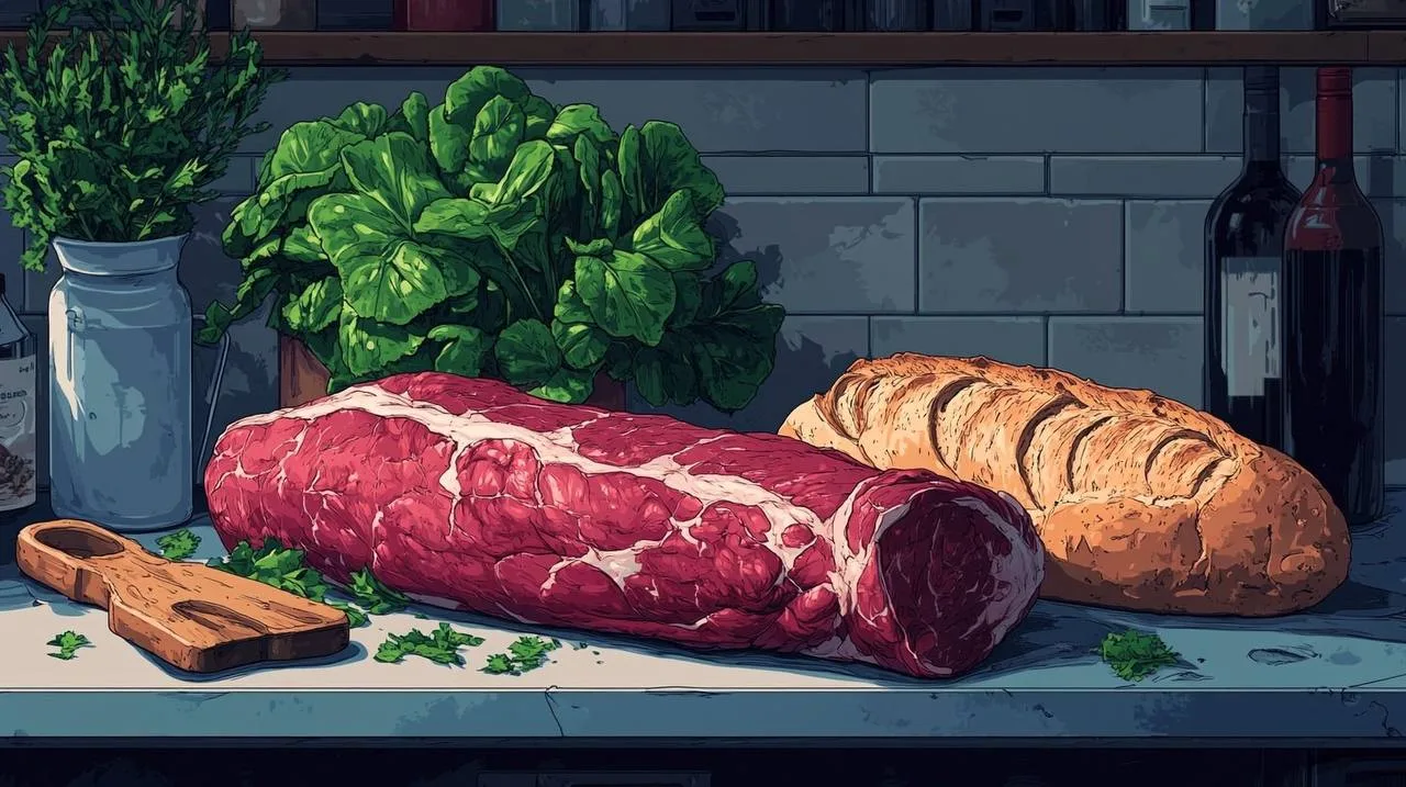 Мясо с белым хлебом затрудняет пищеварение.