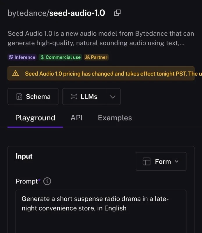 🎙 Новая эра реалистичного звука с моделью SeedAudio от ByteDance