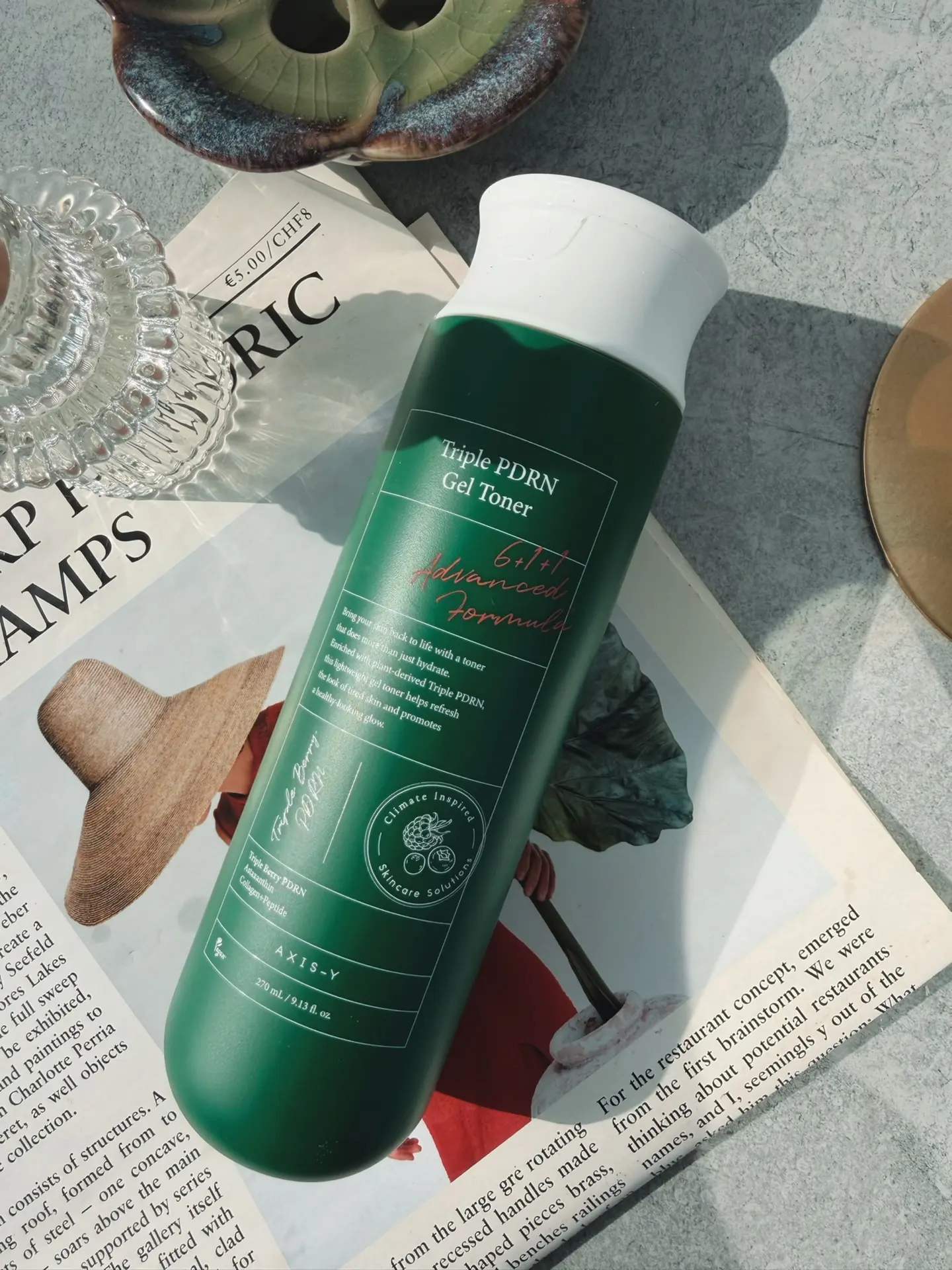 🐚 C марта хотела попробовать новинку AXIS-Y, Triple PDRN Gel Toner – мне нравятся геле...