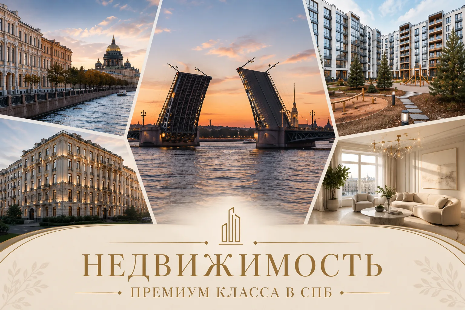 ИНВЕСТИРУЙТЕ В ПРЕМИАЛЬНУЮ НЕДВИЖИМОСТЬ САНКТ-ПЕТЕРБУРГА ПРЯМО СЕЙЧАС!