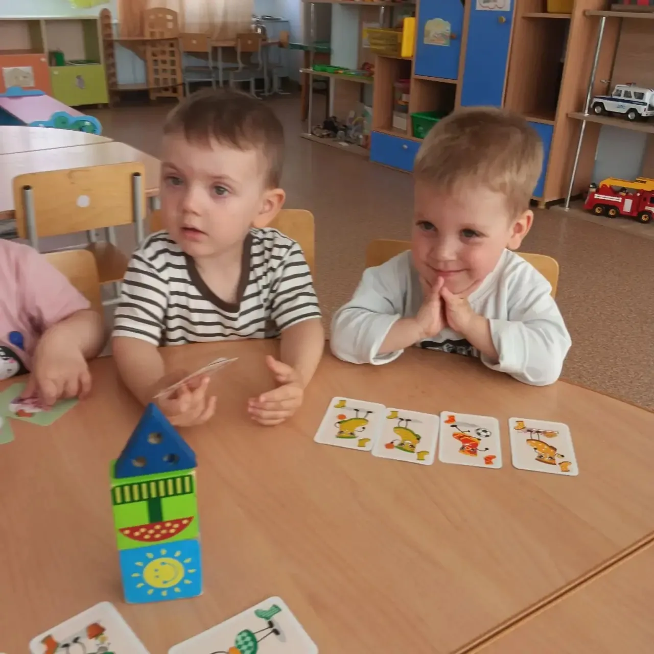 🃏Сегодня дети 7 группы знакомились с настольной игрой «Найди пару»