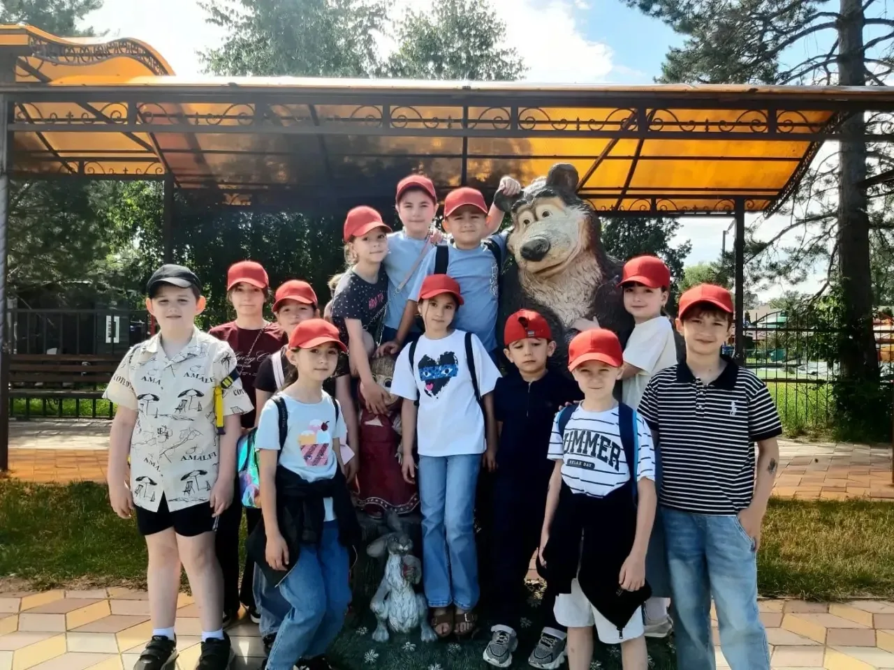 🌳☀️ Активный отдых воспитанников лагеря в городском парке ☀️🌳
Что может быть лучше летнего дня, пр
