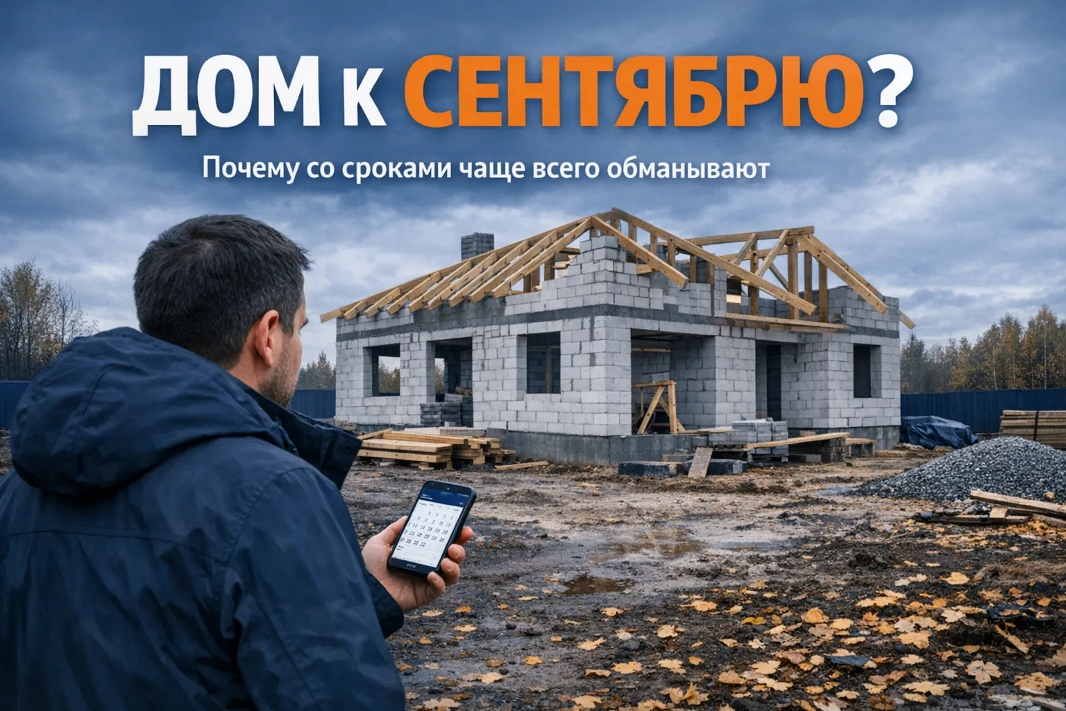 Хотите заехать в дом уже этой осенью?