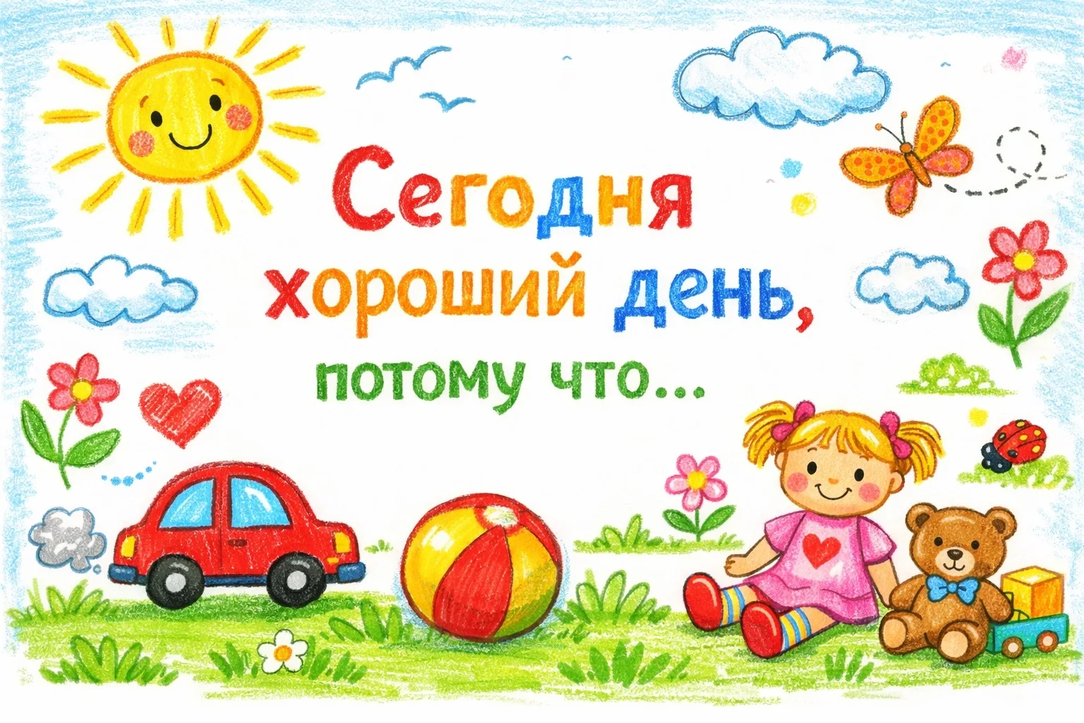 ☀️ Приглашаем принять участие в тёплой и вдохновляющей акции «Сегодня хороший день, пот...
