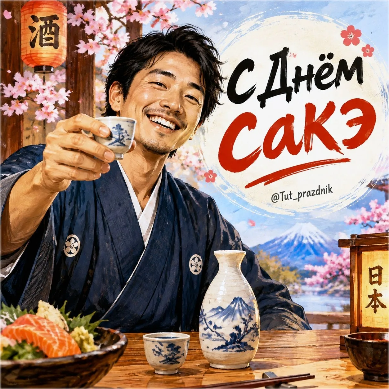 🍶🇯🇵 1 октября — День саке