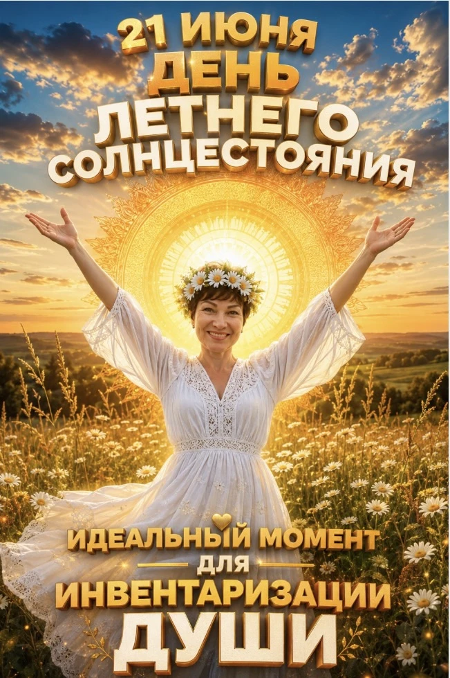 🌞🌼21 июня СОЛНЦЕСТОЯНИЕ — ТОЧКА СБОРКИ ТВОЕЙ СИЛЫ ☀️🌞

21 июня — не просто самый длинный день в г
