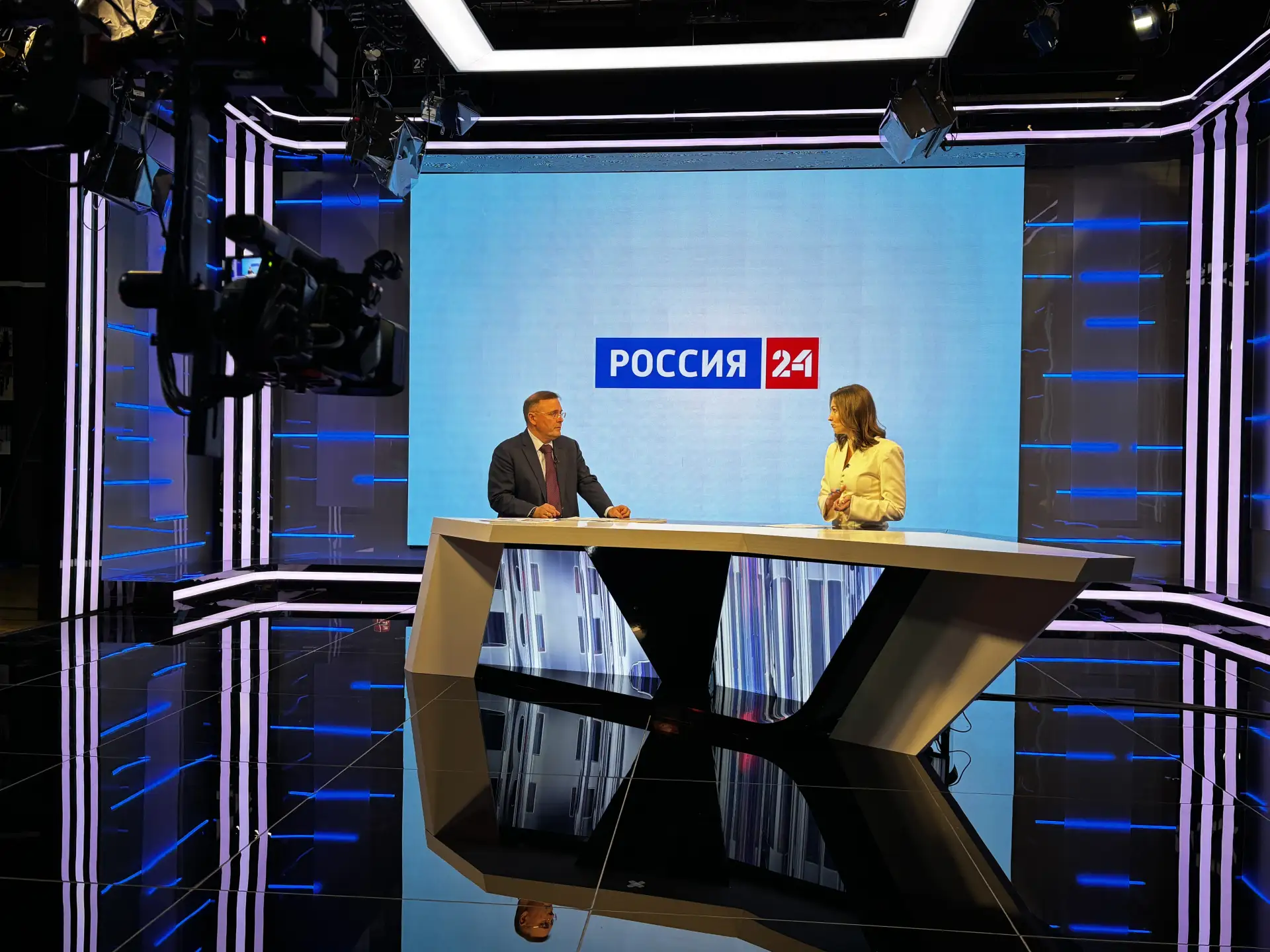 Сегодня в эфире телеканала Россия 24 смотрите интервью с председателем избирательной ко...