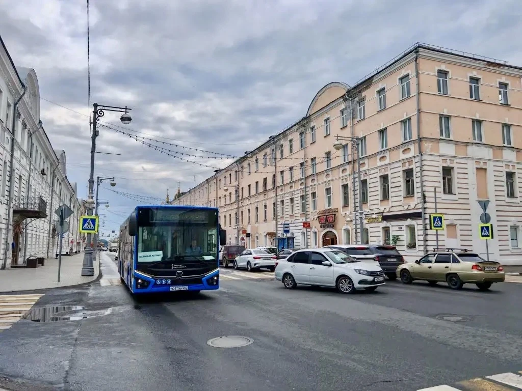 На дороги Твери вышли четыре новых автобуса.